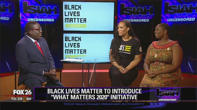 Black Lives Matter's national founders in Houston for Democratic debate, introducing new initiative