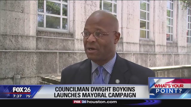 Dwight Boykins joins mayor's race - What's Your Point?