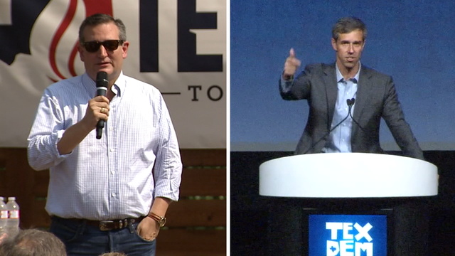Quinnipiac poll: Ted Cruz "ahead by inches" in U.S. Senate race against Beto O'Rourke