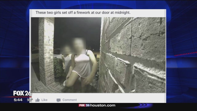 Doorbell camera exposes 4th of July pranksters