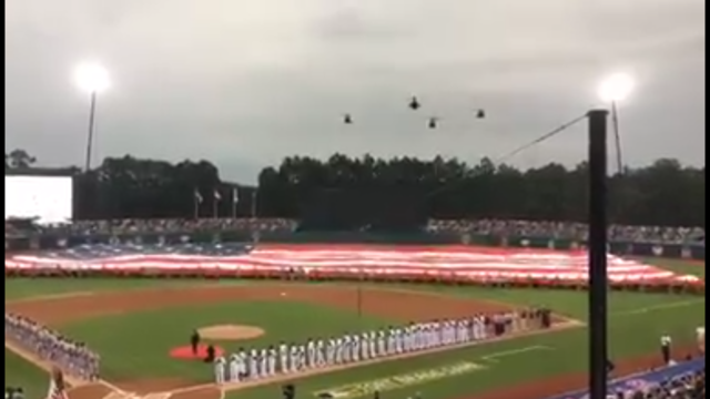MLB officials pack in full schedule before historic Fort Bragg game