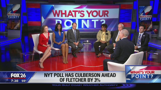 Culberson and Fletcher The fight for CD 7- What's Your Point?