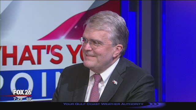 Congressman John Culberson in the hot seat - What's Your Point?