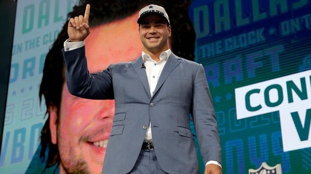 Cowboys draft UT tackle Connor Williams in 2nd round