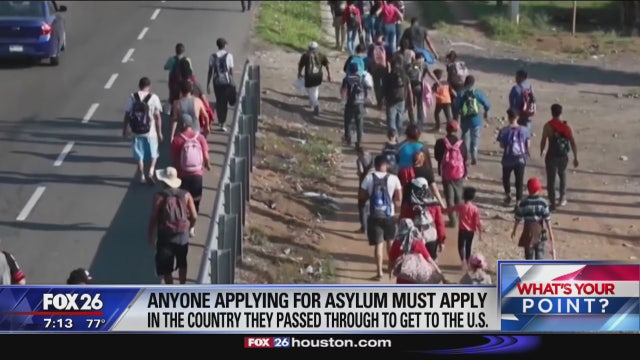 Crisis at the border, new rules for asylum seekers- What's Your Point?