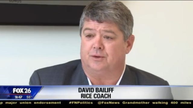 Rice's David Bailiff filed wrongful death lawsuit against New Braunfels doctor