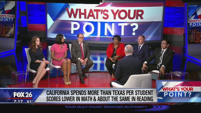 Public education Texas versus California - What's Your Point?