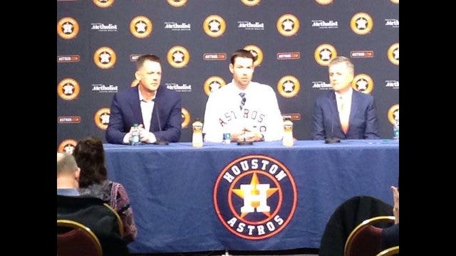 Fister exits early in Astros' 6-5 loss to Indians