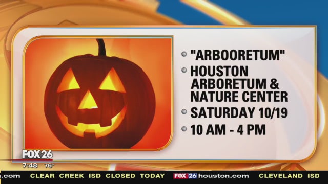 Trick-or-treat nature trail, train rides at ArBOOretum