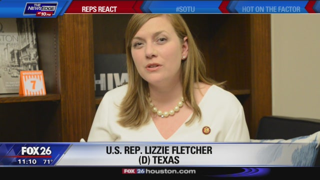 First State of the Union for Representatives Dan Crenshaw and Lizzie Fletcher