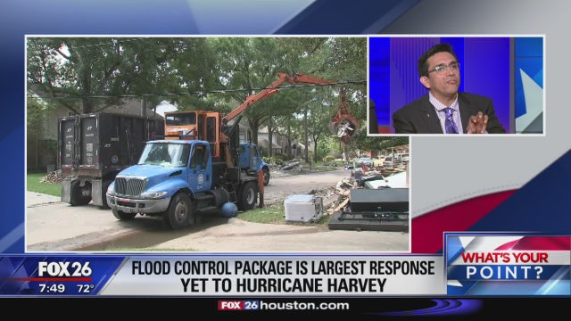 Texas future flood control projects and the rainy day fund- What's Your Point?