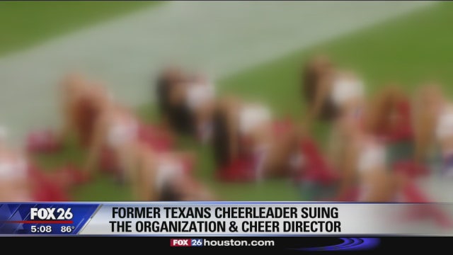 Former cheerleader sues Houston Texans, cheer coach