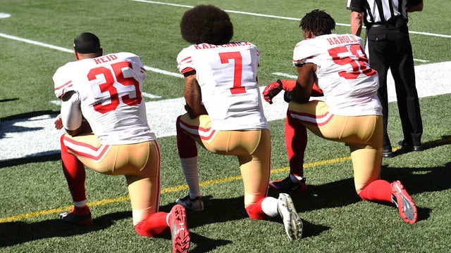 Panthers sign safety Eric Reid, known for kneeling during national anthem