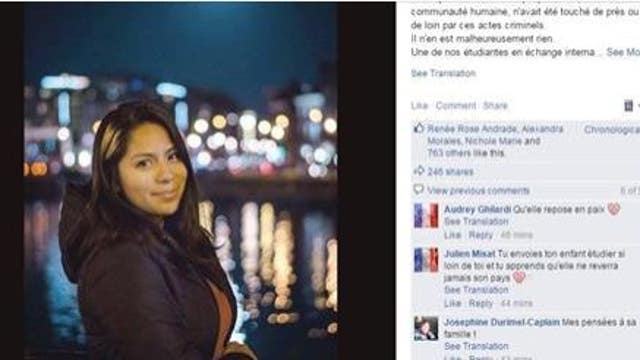 California State University, Long Beach student killed in Paris attacks