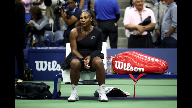 Williams argues with chair umpire; Osaka wins US Open final