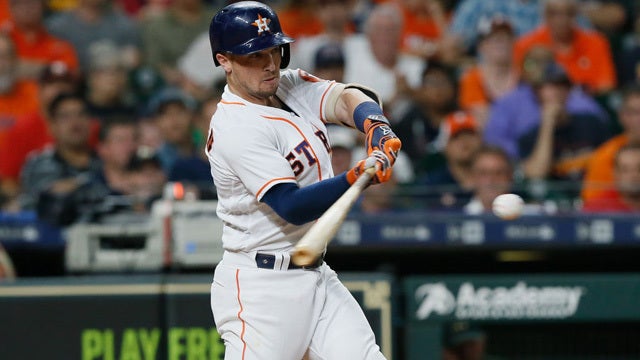 Athletics end win streak at 6 for Astros
