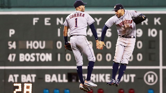 6th straight win for Astros, rally against Red Sox for 6-3 victory