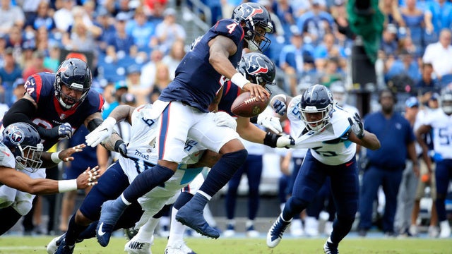 Tennessee Titans beat Houston Texans 20-17