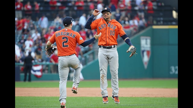 LEADING OFF: Astros' Bregman stirs up ALCS for Game 3