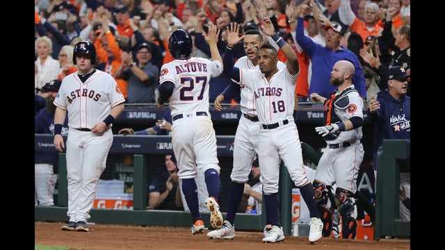 LEADING OFF: Houston Astros gear up for strong defense for Game 4 of ALCS