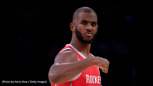 Rockets guard Chris Paul to miss at least two weeks with hamstring injury
