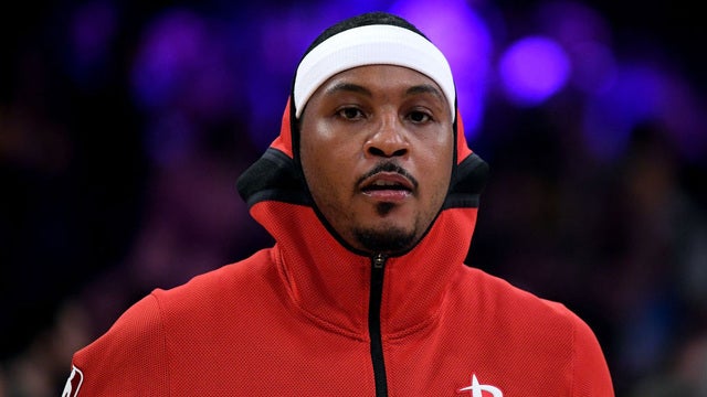 Houston Rockets parting ways with Carmelo Anthony