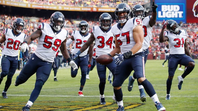 Texans beat Redskins 23-21 to extend winning streak to 7