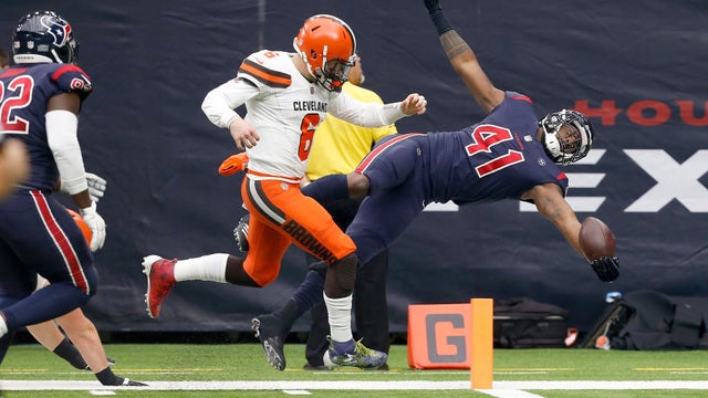 Houston Texans defeat Cleveland Browns 29-13 for 9th straight win