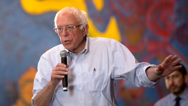 Sanders returns to roots, says he can defeat Trump