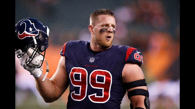 J.J. Watt wins the Walter Payton NFL Man of the Year Award
