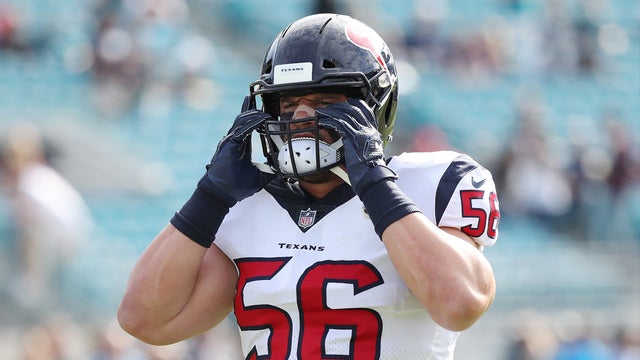 Texans will release linebacker Brian Cushing