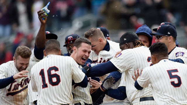 Kepler connects in 9th with home run, Twins beat Astros 9-8