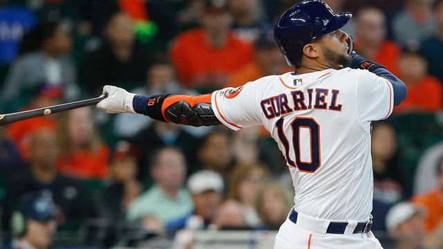 Home run for Gurriel as Astros lose to Rangers 6-5