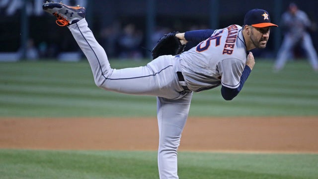 Verlander helps lead Astros to shutout over White Sox