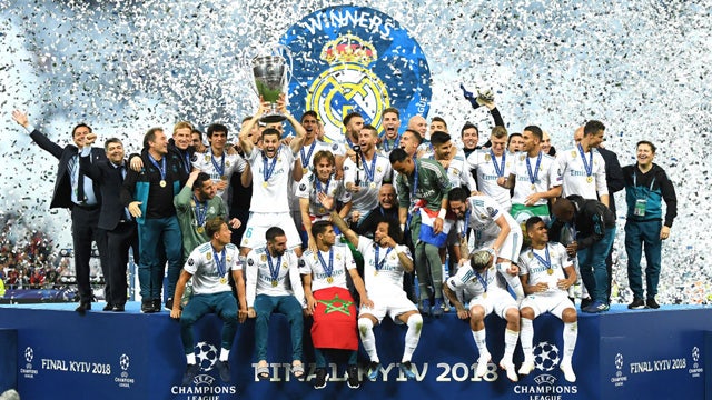 Real Madrid wins 3rd straight European title with 2 goals from Bale