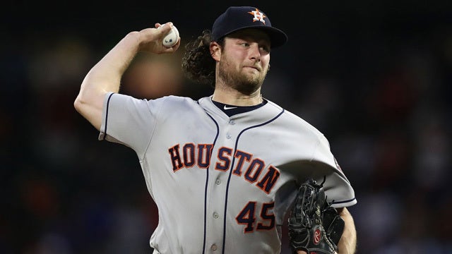 Gattis and Cole lead Astros past Rangers 5-2