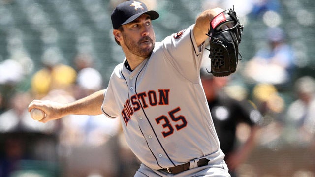 Plenty of run support for Verlander as Astros win over 7-3 Athletics
