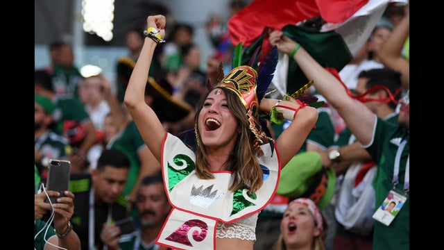 Brazilians hold funeral for Germany while Mexicans hold parade for South Korea; sports are great