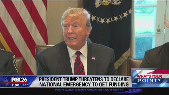 Government shutdown Day 23 and the border wall - What's Your Point?