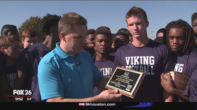 Greater Houston Honda Player of the Week: Luke Metzer
