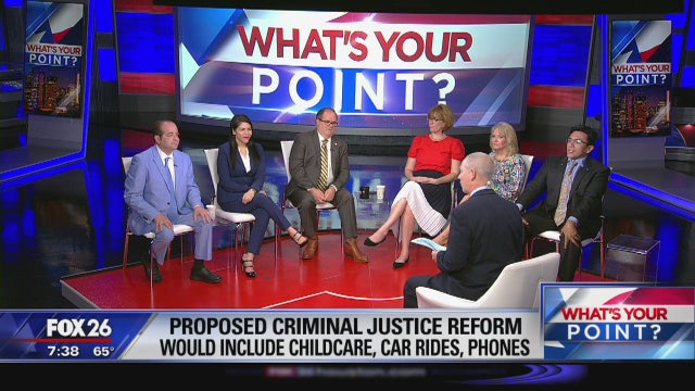 Criminal justice reform in Harris Co. will Uber, childcare and cell phones help -What's Your Point?