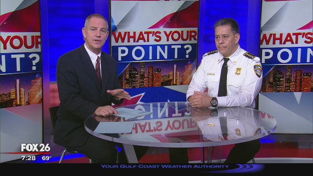 Houston Fire Chief Sam Pena - What's Your Point?