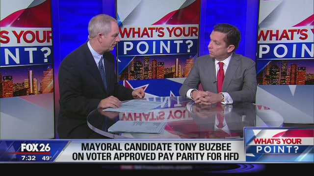 Tony Buzbee in the hot seat - What's Your Point?