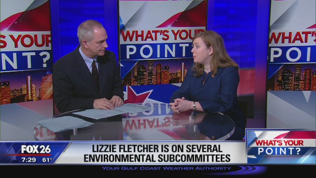 Congresswoman Lizzie Fletcher returns to the hot seat - What's Your Point?