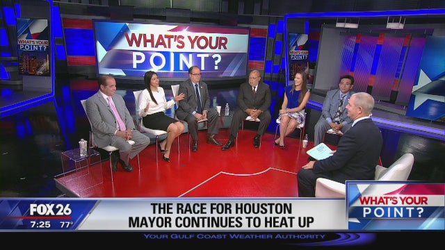 Houston's mayor's race grows more intense - What's Your Point?