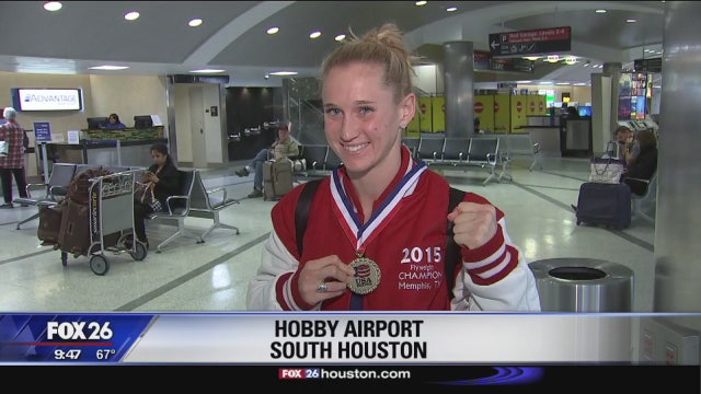 Houston's Fuchs back home after winning Olympic Trials