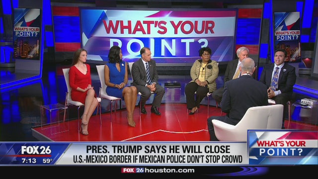 Immigration, migrant caravans and the border wall - What's Your Point?