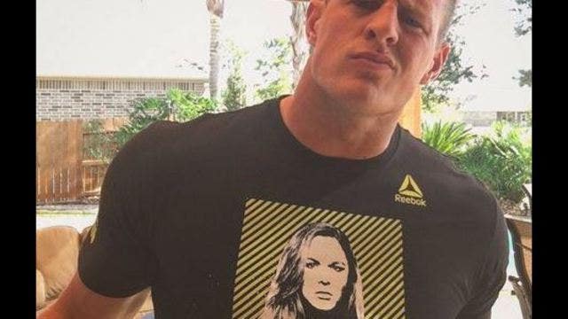 J.J. Watt backs Ronda Rousey before UFC fight