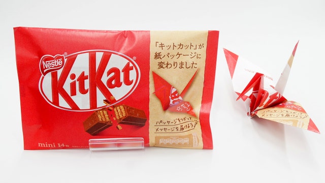 KitKat says goodbye to plastic packaging, opts for paper that can be made into origami instead