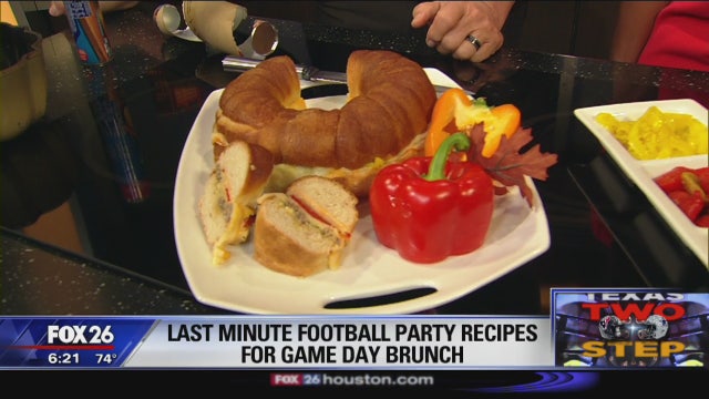 Football munchies, easy sandwich for a crowd that's sure to impress from Jim Benton